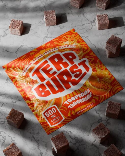 Tropical Tangerine Gummies 600mg