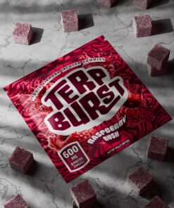 Raspberry Rush Gummies 600mg